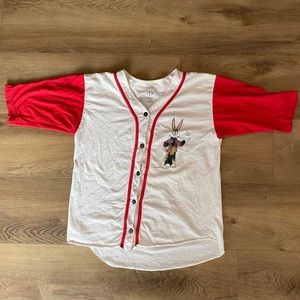 Vintage Looney Tunes Baseball Shirt